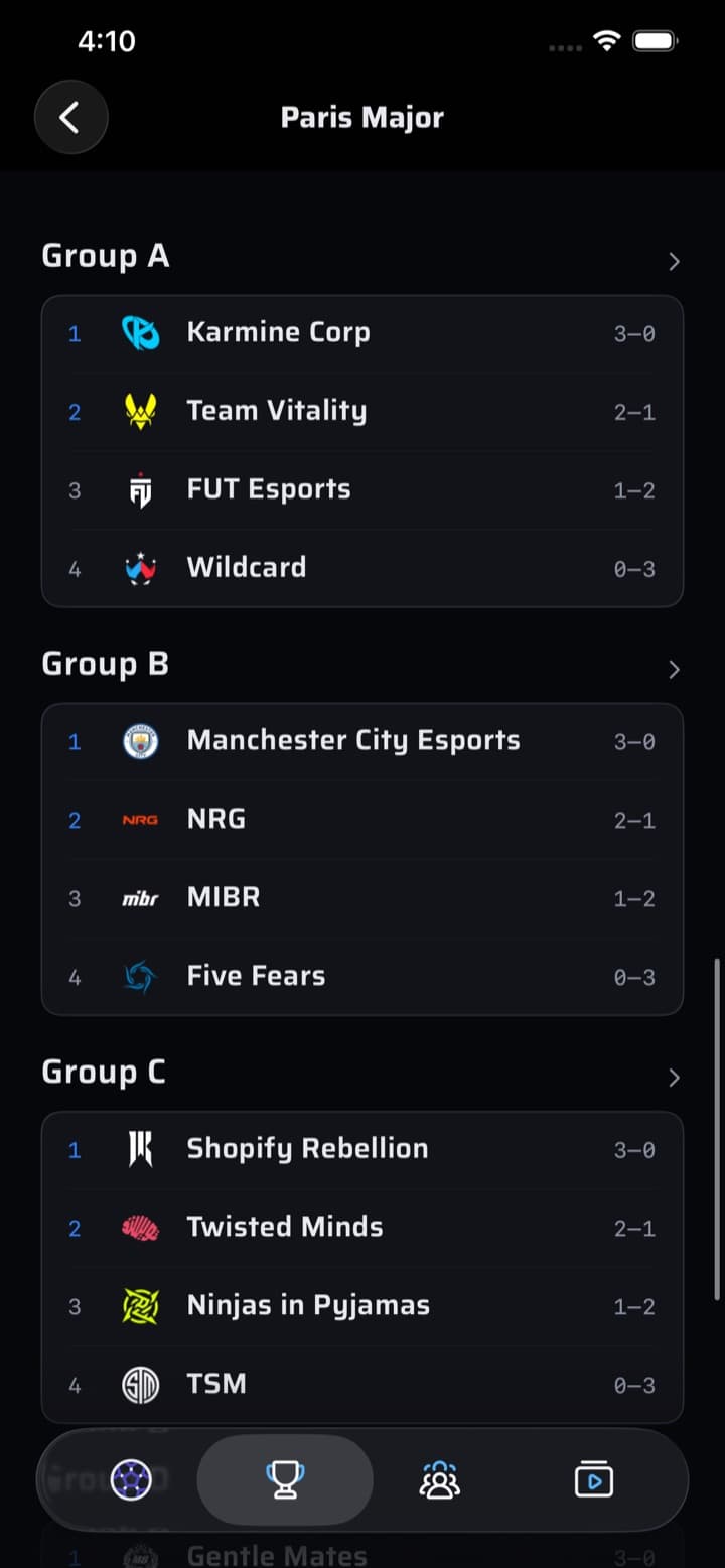 Polsa groups screen: Bring your club together